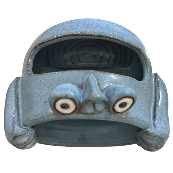 Mudworks Pottery Phone Speaker Amplifier Stoneware Speakerphone Stand Handmade - Picture 2 of 6